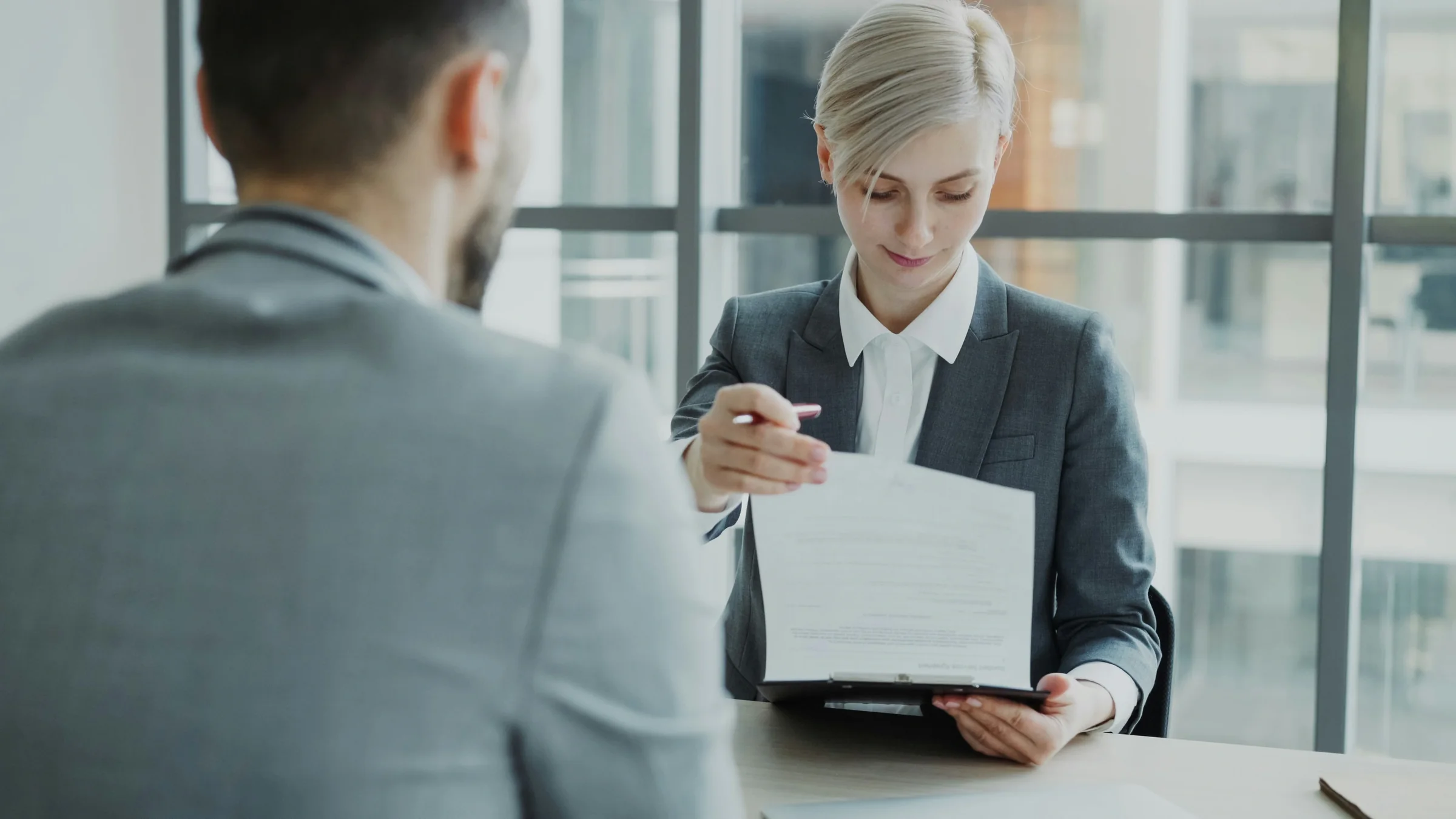 Structured candidate interview